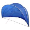vidaXL Dom pentru piscină 546 x 516 x 250 cm Albastru Azur
