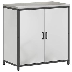 vidaXL Depozitare pentru bucătărie Argintiu 60 x 50 x 92 cm Oțel