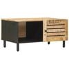 vidaXL Masă de cafea natural 80 x 50 x 40 cm Lemn de mango solid