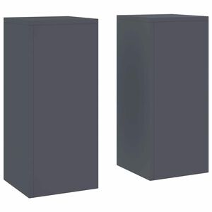 vidaXL Suport pentru plante 2 buc. Antracit 24 x 24 x 55 cm