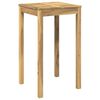 vidaXL Masă de Bar &icirc;n Grădină Alb 60 x 60,5 x 105 cm