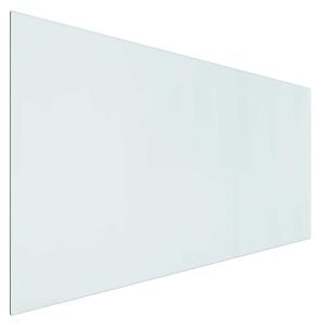 vidaXL Placă de sticlă pentru semineu Transparent 120 x 60 cm Sticlă