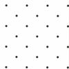 Fabulous World Tapet Dots, alb și negru, 67105-3
