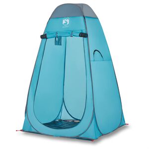 vidaXL Cort de intimitate pop-up, albastru, impermeabil