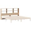 vidaXL Tăblie de pat cu depozitare 200 cm lemn masiv de pin