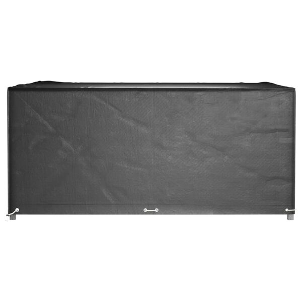 vidaXL Huse mobilier grădină, 2 buc, 16 ocheți, 300x300x75 cm, pătrat