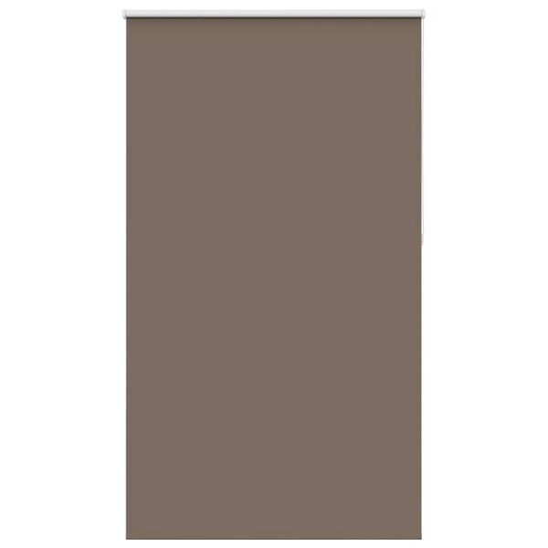 vidaXL Jaluzea cu role opace cafea 130x210 cm lățime material 126,6 cm