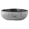 vidaXL Chiuvetă Oval Gri (32-37) x (27-30) x 12 cm Pietriș de R&acirc;u