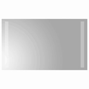 vidaXL Oglindă de baie cu LED Transparent 50 x 30 cm sticlă securizată