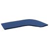 vidaXL Parasolar barcă Bimini 4 arcuri bleumarin, 243x(230-244)x137 cm