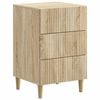vidaXL Dulap de noapte Stejar Sonoma 43 x 41 x 66,5 cm Lemn prelucrat