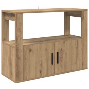 vidaXL Bufet stejar artizanal 80 x 30 x 60 cm Lemn prelucrat