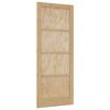 vidaXL Ușă de interior natural 86 x 211 cm placaj