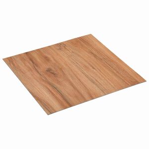 vidaXL Plăci de pardoseală autoadezive Lemn deschis 30,5 x 30,5 cm