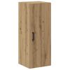 vidaXL Dulap pe perete stejar artizanal, 34,5x34x90 cm, lemn prelucrat