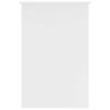 vidaXL Birou, alb, 100x50x76 cm, lemn prelucrat