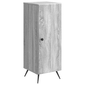vidaXL Bufet Sonoma gri 33 x 34,5 x 90 cm Lemn prelucrat