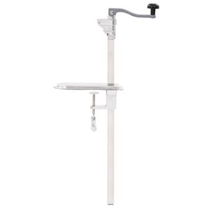 vidaXL Deschizător conserve, argintiu 70 cm aluminiu & oțel inoxidabil