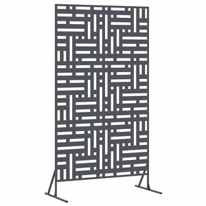 vidaXL Ecran de intimitate 100 x 50 x 180 cm Oțel Antracit