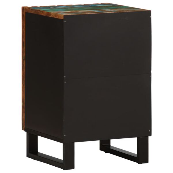 vidaXL Dulap de baie, 38x34x58 cm, lemn masiv de acacia