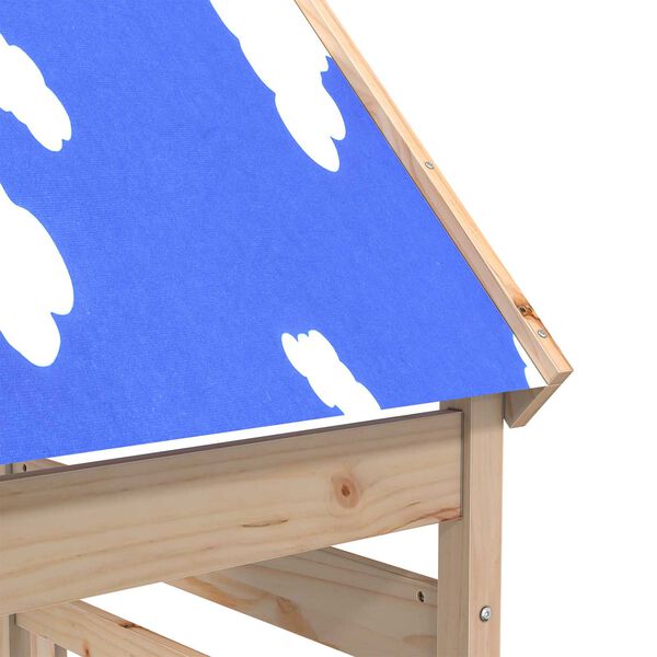 vidaXL Turn de joacă Maro 52,5 x 85 x 265 cm Lemn de pin masiv