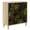 vidaXL Bufet ELBURG Sonoma 69 x 33 x 75 cm Lemn prelucrat