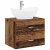 vidaXL Set de mobilier pentru baie Lemn vechi Lemn prelucrat