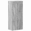 vidaXL Dulap de perete pentru baie TULUM Gri Sonoma 37 x 24,5 x 86 cm