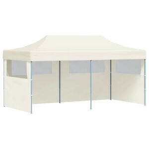 vidaXL Cort pentru Petreceri 291 x 580 x 315 cm Crem Material Oxford
