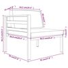 vidaXL Set mobilier de grădină cu perne, 6 piese, antracit, aluminiu