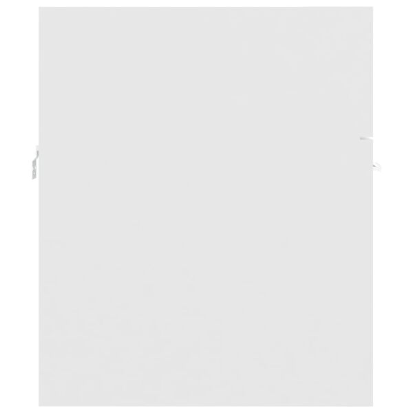 vidaXL Mască de chiuvetă, alb, 41x38,5x46 cm, lemn prelucrat