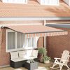 vidaXL Cortina Retractabilă Multicolour 350 x 250 cm
