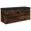 vidaXL Bancă de depozitare, stejar fumuriu, 102x42x45cm lemn prelucrat