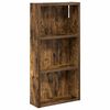 vidaXL Dulap de perete pentru baie Stejar Afumat 30 x 10 x 60,5 cm