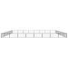 vidaXL Țarc câini 36 panouri negru 100x50 cm oțel vopsit electrostatic