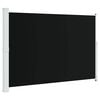 vidaXL Copertină laterală retractabilă de terasă, negru, 200 x 314 cm