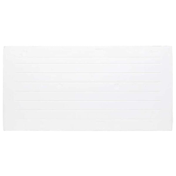 vidaXL Panouri de perete 3D, 10 buc., roșu și alb, 100x50 cm, EPS