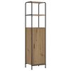 vidaXL Bufet Stejar Artizanal 40 x 33 x 161 cm Lemn prelucrat