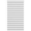 vidaXL Jaluzea tip zebra gri deschis lățime țesătură 120,9cm poliester