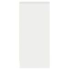 vidaXL Bufetă albă 29,5x34x76 cm din lemn prelucrat