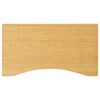 vidaXL Blat de birou, 100x60x2,5 cm, bambus