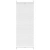 Jaluzea plisse, alb, 50x100 cm, pliuri