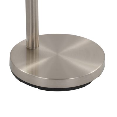 vidaXL Lampă de podea, argintiu, 200 cm, 5 x E14
