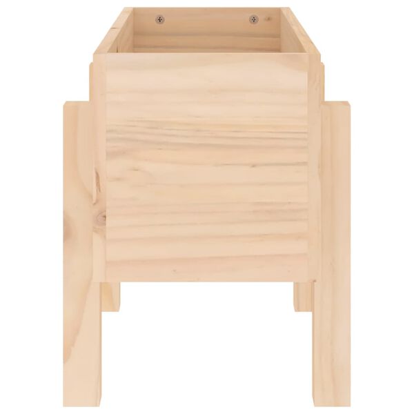 vidaXL Jardinieră de grădină, 62x30x38 cm, lemn masiv de pin