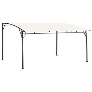vidaXL &Icirc;ndoi de umbră 4 x 3 x 2,55 m Crem