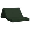 vidaXL Canapea Pat Pliabilă 80 x 67 x 45 cm Verde &icirc;nchis