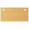 vidaXL Blat de birou, 100x50x4 cm, bambus
