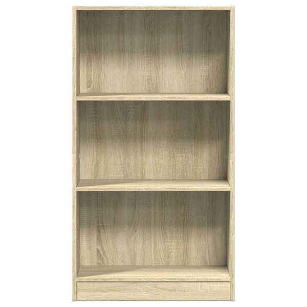 vidaXL Bibliotecă, stejar sonoma, 60x24x109 cm, lemn prelucrat