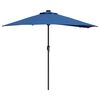 vidaXL Parasol de Grădină Albastru azur 294 x 150 x 223 cm
