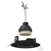 vidaXL Spot 6 buc. Negru 9 x 9 x 2.5 cm Metal